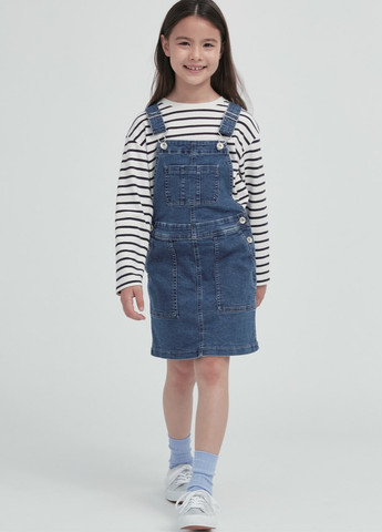 Демисезонный сарафан Uniqlo однотонный