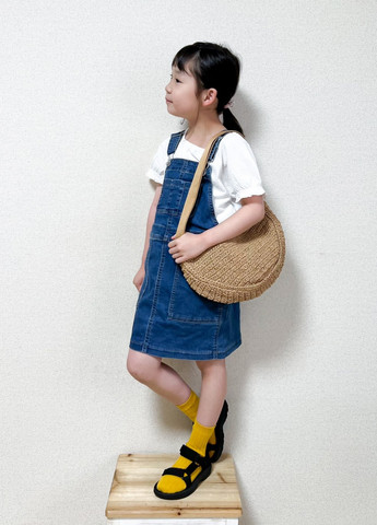 Демисезонный сарафан Uniqlo однотонный