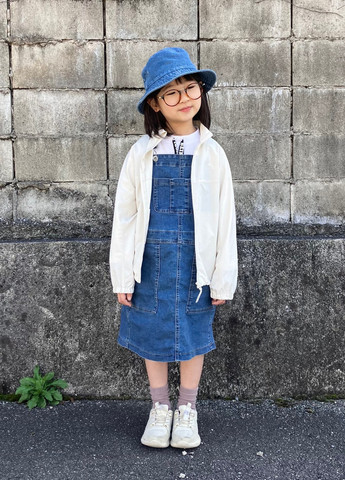 Демисезонный сарафан Uniqlo однотонный