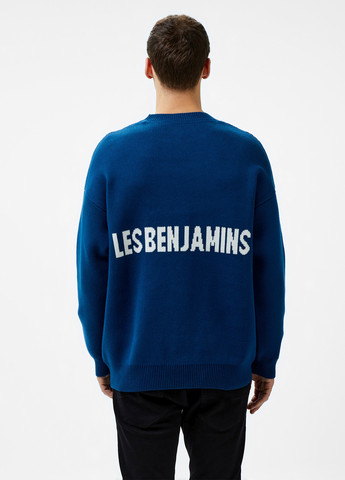 Синий демисезонный джемпер джемпер Les Benjamins 302