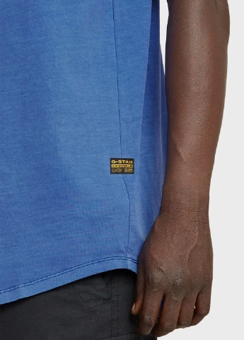 Светло-синяя футболка G-Star Raw