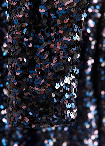 Черное кэжуал платье футляр Reserved меланжевое