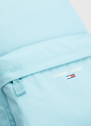 Рюкзак Tommy Hilfiger однотонный голубой кэжуал