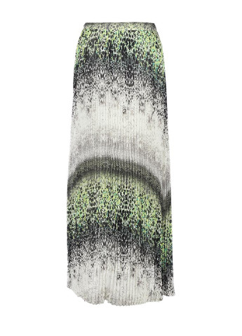 Оливково-зеленая кэжуал с рисунком юбка S.Oliver макси