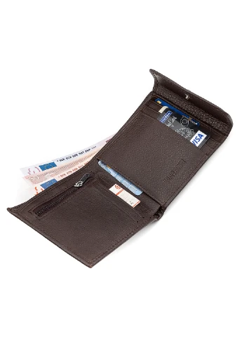 Мужской кожаный кошелек 11х9,5х2,5 см st leather (229460204)
