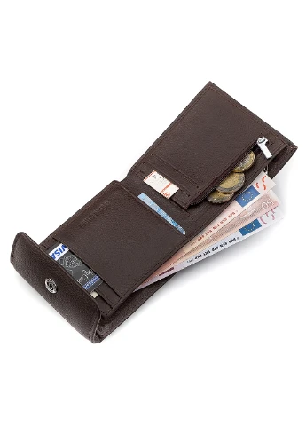 Мужской кожаный кошелек 11х9,5х2,5 см st leather (229460204)