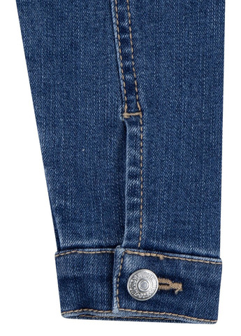 Синий демисезонный комплект (куртка, лонгслив, джинсы) Levi's