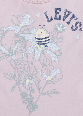 Синий демисезонный комплект (куртка, лонгслив, джинсы) Levi's