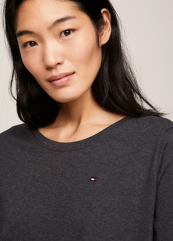 Серая всесезон пижама (лонгслив, леггинсы) лонгслив + леггинсы Tommy Hilfiger