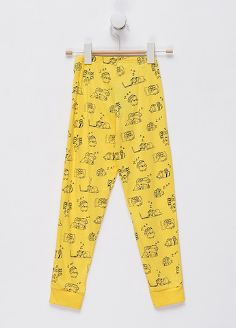 Желтые домашние демисезонные джоггеры брюки C&A