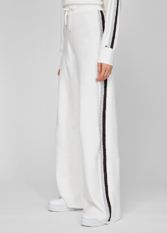 Белые кэжуал демисезонные прямые брюки Tommy Hilfiger