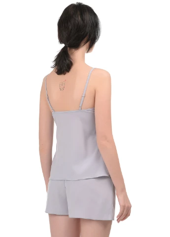 Сірий демісезонний комплект (майка, шорти) Barwa Garments