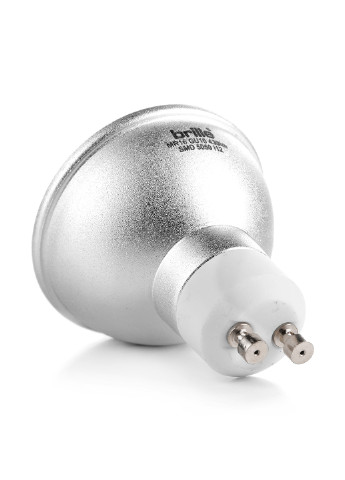 Лампочка світлодіодна GU10, 3,8 Вт Brille (130564939)