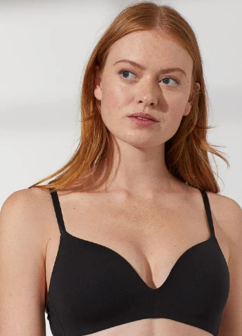Чёрный бюстгальтер,чорний, H&M