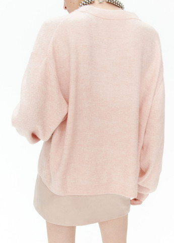 Светло-розовый зимний джемпер джемпер H&M