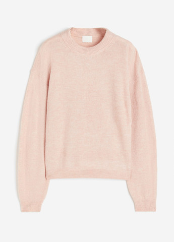 Светло-розовый зимний джемпер джемпер H&M