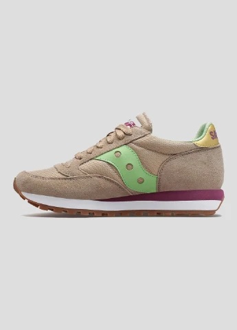 Коричневые кроссовки Jazz 81 Saucony коричневые всесезоны (255171940)