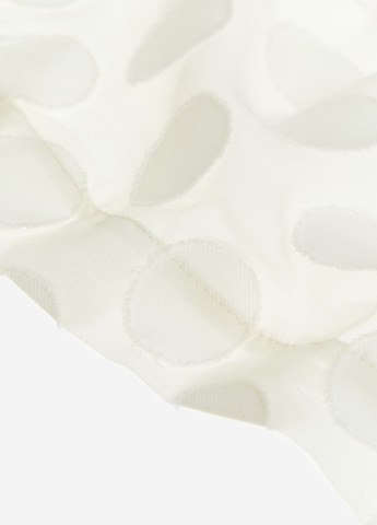 Кремовое кэжуал платье H&M однотонное