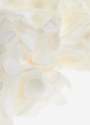 Кремовое кэжуал платье H&M однотонное