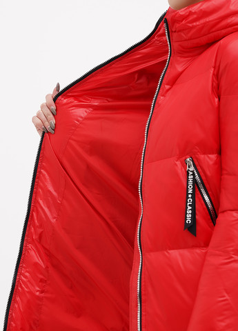 Красный зимний Пуховик Vivilona