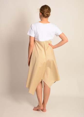 Комбинированное кэжуал платье оверсайз, клеш Timiami в клетку