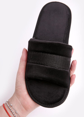 Черные тапочки Family Story