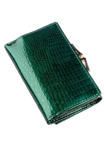 Жіночий шкіряний гаманець 13х8 см st leather (252131577)