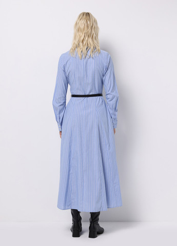 Блакитна кежуал сукня сукня-сорочка Colin's в смужку