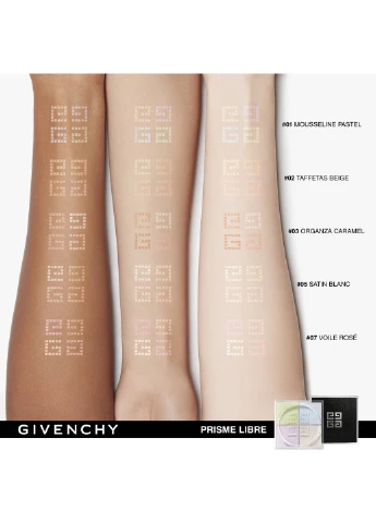 Пудра рассыпчатая Givenchy, матирующая финишная 4 в 1 6 г Reebok (254474482)