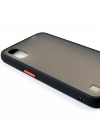Чехол для мобильного телефона (смартфона) Samsung Galaxy A01 (black) (DG-TPU-MATT-32) DENGOS (201493459)