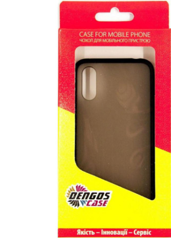 Чехол для мобильного телефона (смартфона) Samsung Galaxy A01 (black) (DG-TPU-MATT-32) DENGOS (201493459)