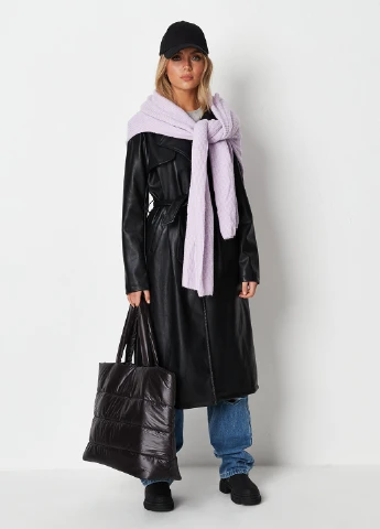 Плащ Missguided тренчкот на завязках демисезон (261410838)