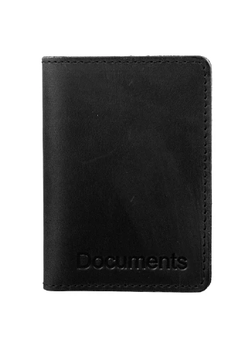 Мужская кожаная обложка для паспорта 7х10х1,5 см DNK Leather (212706017)