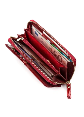Жіночий шкіряний гаманець 20х9,5х3 см st leather (252127848)