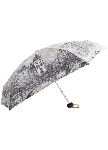 Серый зонт женский механический 93 см Zest (255375152)