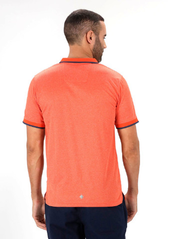 Оранжево-красная футболка-поло для мужчин Regatta