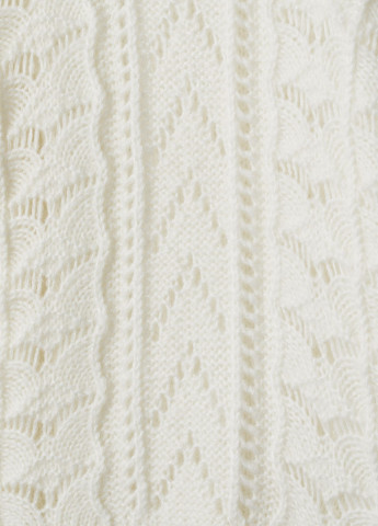 Молочный зимний свитер мохер бленд H&M
