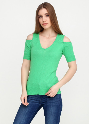 Зеленая летняя футболка New York & Company