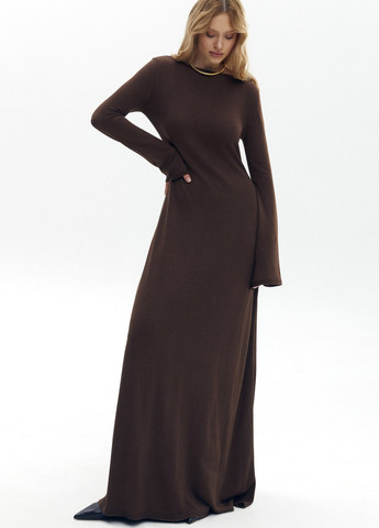 Коричнева кежуал сукня Gepur однотонна