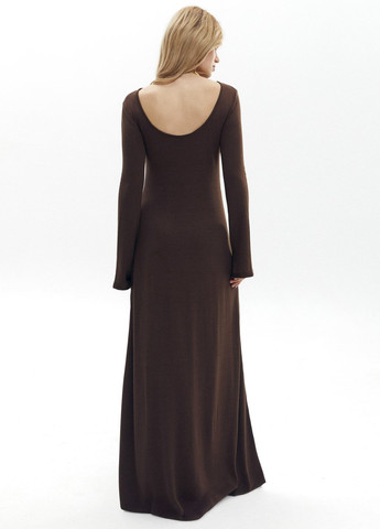 Коричнева кежуал сукня Gepur однотонна