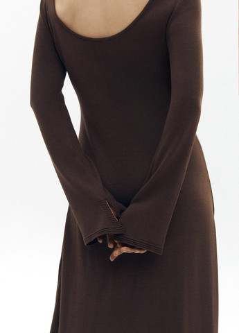 Коричнева кежуал сукня Gepur однотонна