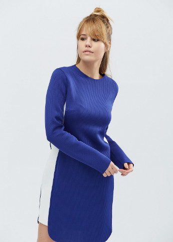 Синя кежуал сукня Carica однотонна