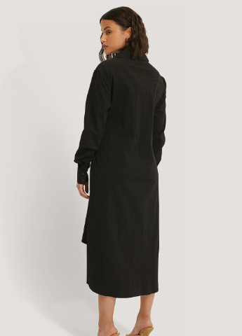 Черное кэжуал платье NA-KD однотонное