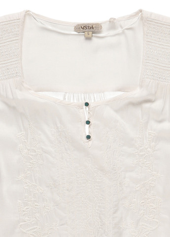 Белая блуза Usha