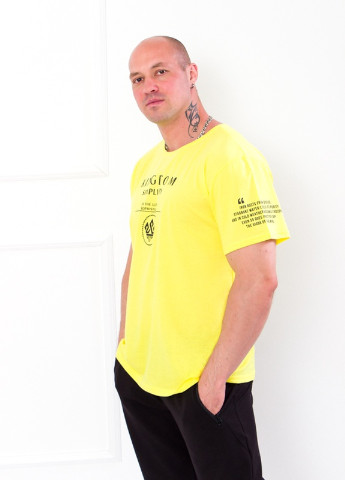 Жовта футболка чоловіча (p-8015) Носи своє