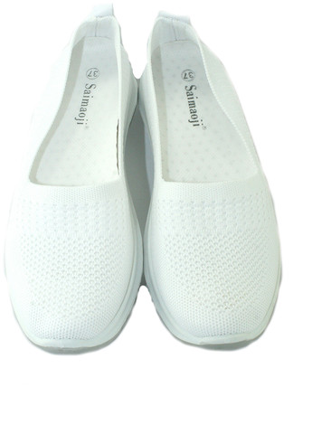 No Brand Туфлі білий з текстиль, — літо (353688845)