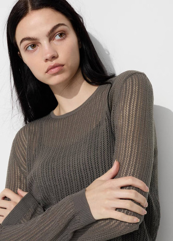 Темно-серый демисезонный джемпер джемпер Uniqlo