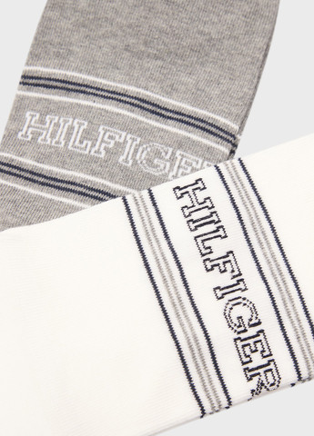Серые носки (4 пары) Tommy Hilfiger логотипы (347149719)