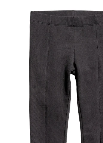 Черные демисезонные леггинсы H&M
