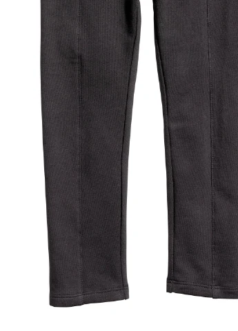 Черные демисезонные леггинсы H&M